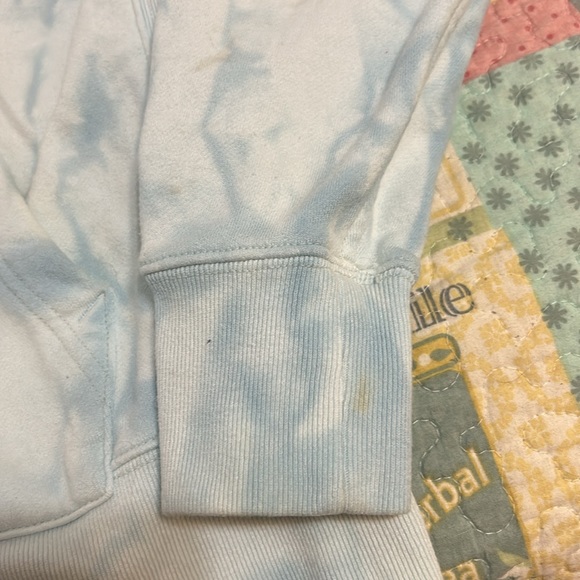 J Crew thick heavy and warm blue cloud color hoodie in size small. - Picture 6 of 6